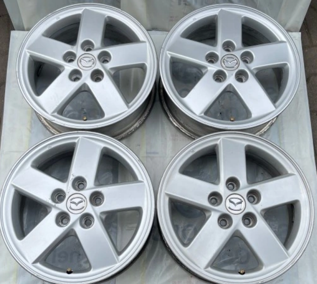 Set 4 Capace jante aliaj Mazda 57mm BBM237190 [7]