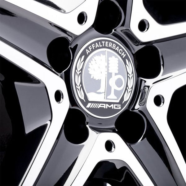 set 4 Capace jante aliaj Mercedes Benz AMG 75mm (inel prindere) A0004003100 [6]