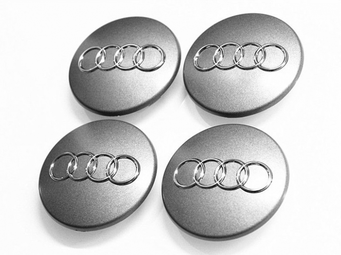 Set 4 capace jante aliaj roti Audi 68mm 8D0601170 [2]