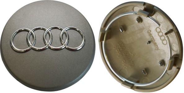 Set 4 capace jante aliaj roti Audi 68mm 8D0601170 [3]