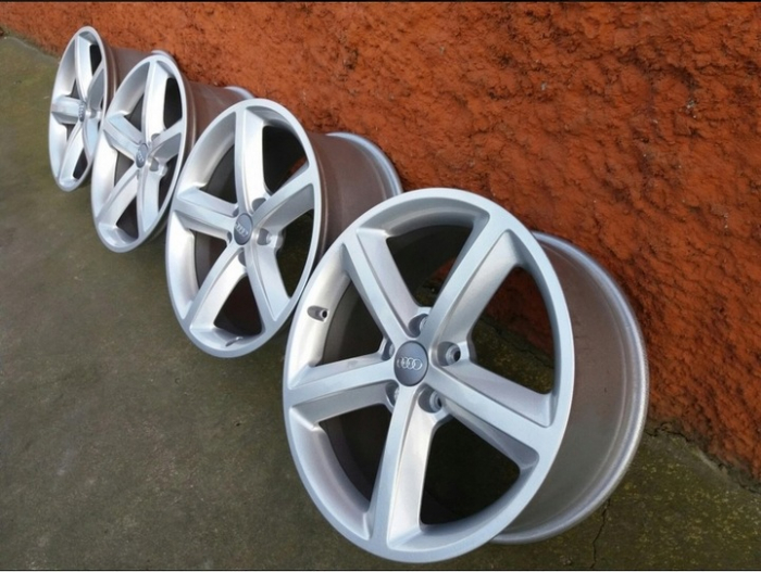 Set 4 capace jante aliaj roti Audi 68mm 8D0601170 [9]