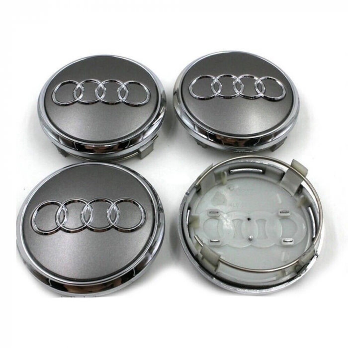 Set 4 Capace Jante Aliaj Roti Audi 77mm 4l0601170