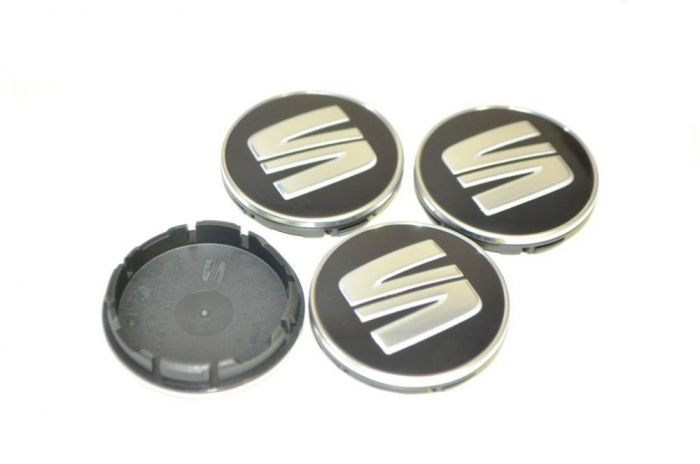 set 4 Capace jante aliaj SEAT 56mm 5F0601171 [3]