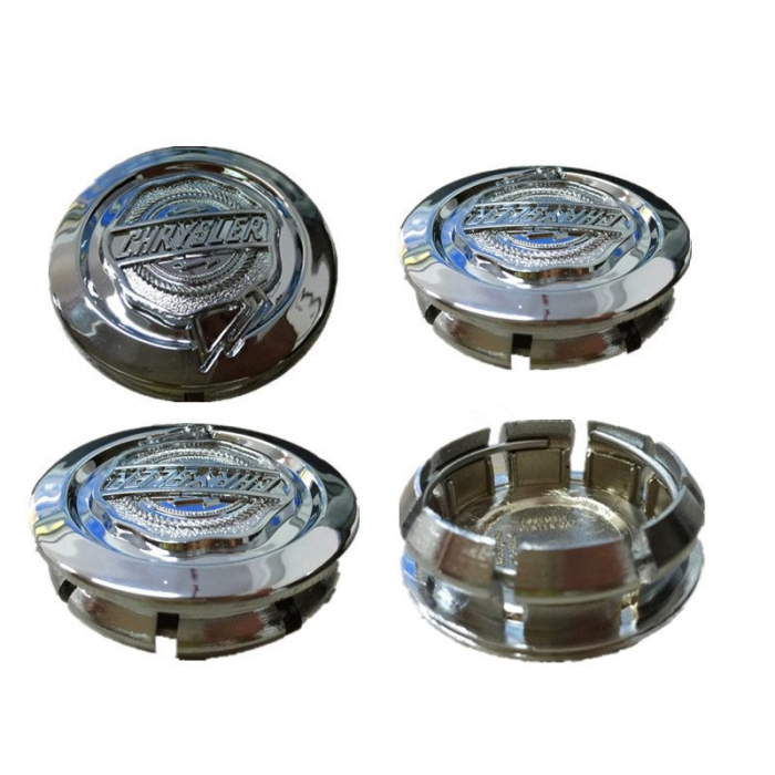 Set 4 capace jante aliaj Chrysler 54mm pentru jante originale Chrysler [2]