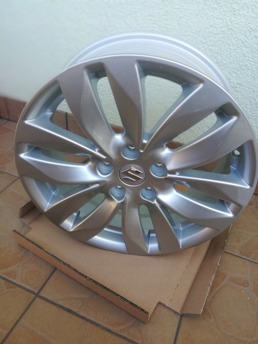 set 4 Capace jante aliaj Suzuki 54mm 43252-56K00 CZ1 99e0-61m75-cap [7]