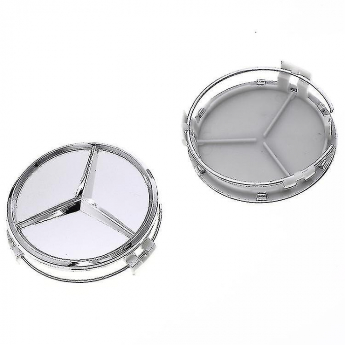 set 4 Capace jante aliaj Mercedes Benz 75mm (inel prindere) [5]