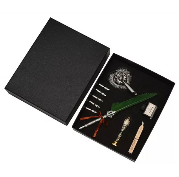 Set stilou + stampila (5penite) [2]