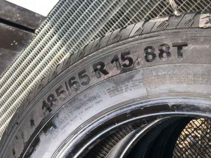 set 4 anvelope 185/65 R15  88T sh vara Continental 6mm cu garantie [6]