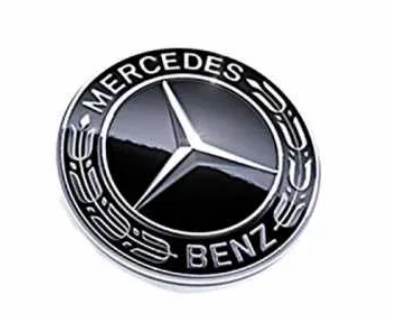 Jante - Emblema Mercedes Benz, montare capota, 57mm, A2048170616