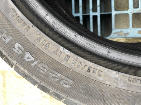 Anvelopa 225/45 R17 sh vara Continental 5mm cu garantie [4]