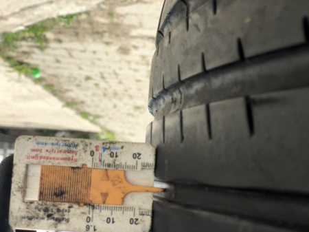 set 2 anvelope 245/40 R17 sh vara Hankook 6mm cu garantie [6]