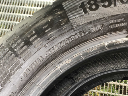 set 4 anvelope 185/65 R15 88H sh vara Continental 6mm cu garantie [7]