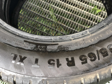set 2 anvelope 185/65 R15 XL 92T sh vara Continental 7mm cu garantie [3]