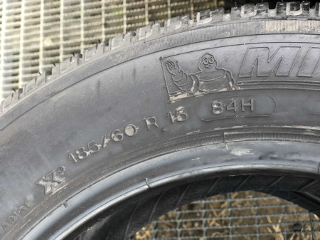 set 2 anvelope 185/60 R15 84H sh vara Michelin 7mm cu garantie [2]