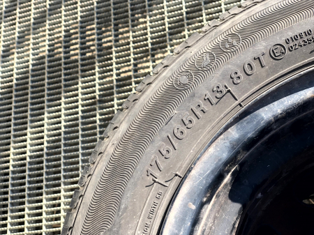 Roata rezerva VW sh 175/65 R13 80T vara Radial 8mm SH + 4x100 5.5JX13H2 ET43 6N0601027D [5]