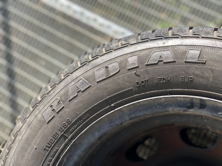 Roata rezerva VW sh 175/65 R13 80T vara Radial 8mm SH + 4x100 5.5JX13H2 ET43 6N0601027D [6]
