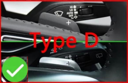 Set 2 padele volan pentru Audi, Shift Paddle, Audi A3 A4 S4 S5 A6 S6 C8 A7 A8 D5 Q5 Avant Quattro 2019 2020 2021 [4]