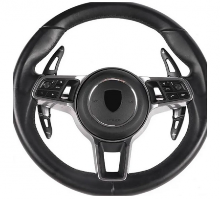 Set 2 padele volan pentru Porsche, Shift Paddle, Macan Cayenne 911 Carrera 991 Boxster/Cayman 718 Panamera 2016-2018 [3]