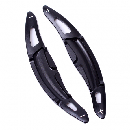 Accesorii Auto - Set 2 padele volan pentru Porsche, Shift Paddle, Macan Cayenne 911 Carrera 991 Boxster/Cayman 718 Panamera 2016-2018