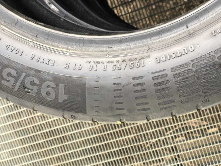 set 4 anvelope 195/55 R16 91H sh vara Continental 5mm cu garantie [4]