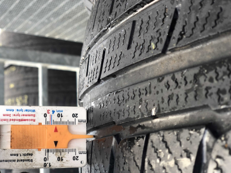 set 2 anvelope 215/55 R18 95V sh iarna Interstate 6mm cu garantie [6]