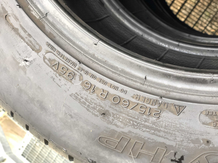 set 2 anvelope 215/60 R16 95V sh vara Michelin 5.5mm cu garantie [4]