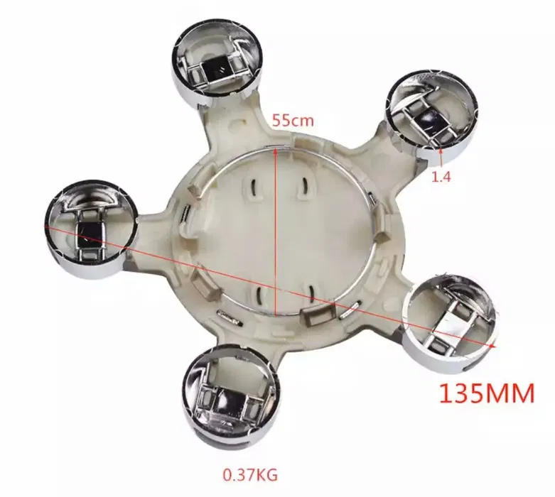Capac janta aliaj SKODA 135mm, pentru janta Audi 4F0601165N [2]