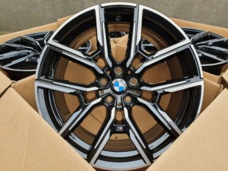 Set 4 Capace jante aliaj BMW 60mm albastru [9]