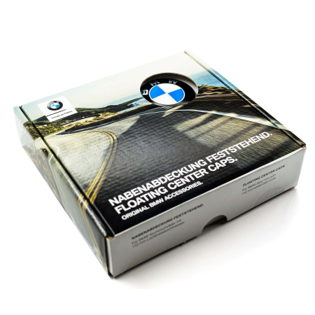 Set 4 capace jante aliaj BMW Floaring center caps - capace centrale plutitoare [1]