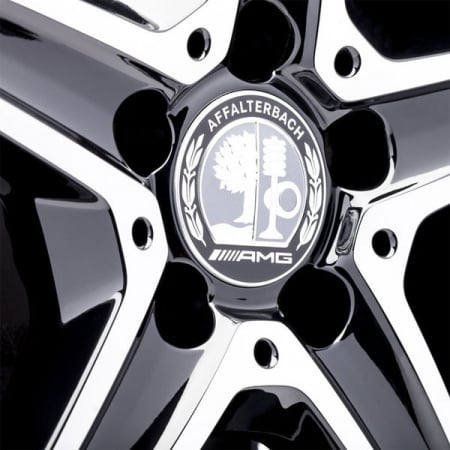 set 4 Capace jante aliaj Mercedes Benz AMG 75mm (inel prindere) A0004003100 [5]