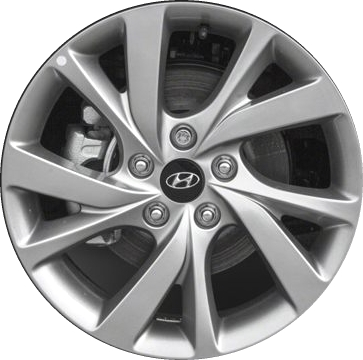 Set 4 capace jante aliaj roti Hyundai 61mm [4]