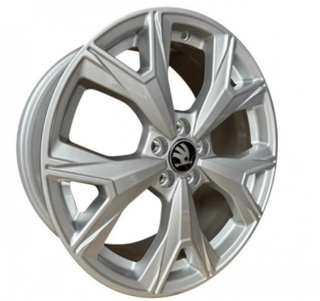 Set 4 Capace jante aliaj Skoda 56mm [7]