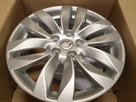 set 4 Capace jante aliaj Suzuki 54mm 43252-56K00 CZ1 99e0-61m75-cap [5]