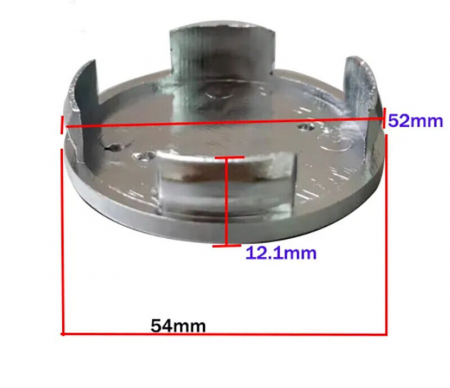 set 4 Capace jante aliaj Suzuki 54mm 43252-56K00 CZ1 99e0-61m75-cap [3]