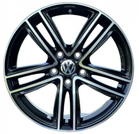 Set 4 Capace jante aliaj Volkswagen VW 56mm [6]