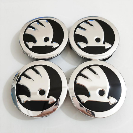 Set 4 capace jante aliaj Skoda 75mm pentru jante originale Mercedes A1714000025 [1]