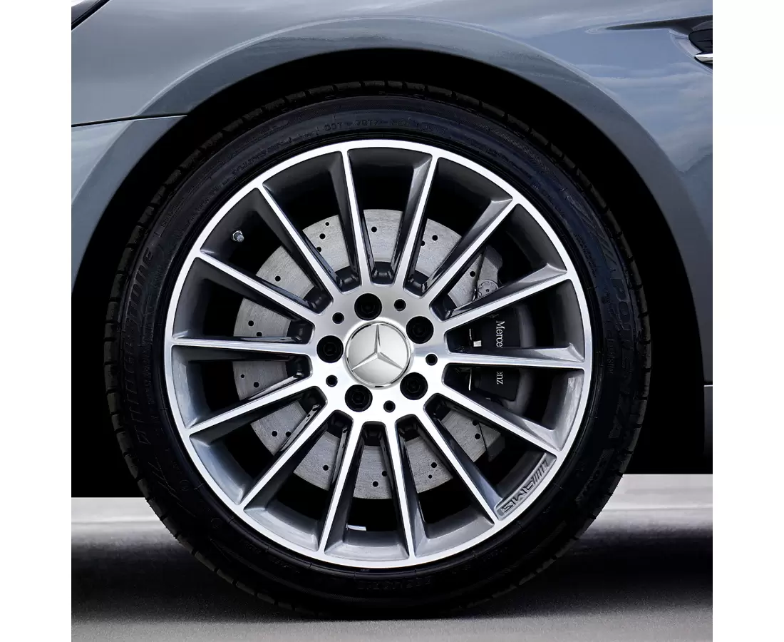 set 4 Capace jante aliaj Mercedes Benz 75mm (inel prindere) [7]
