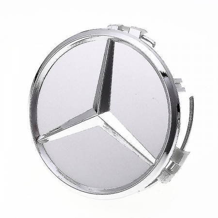 set 4 Capace jante aliaj Mercedes Benz 75mm (inel prindere) [3]