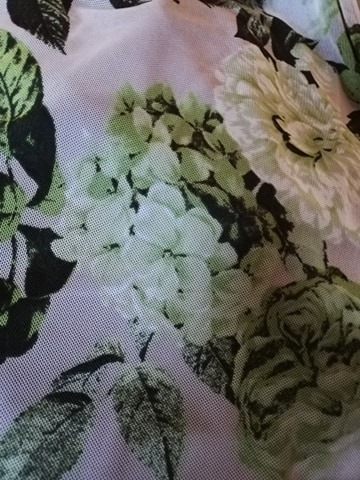 Bluza dama cu imprimeu si maneca scurta - Victoria Verde [3]