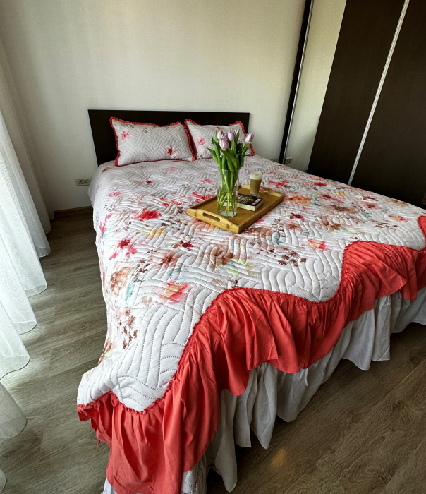 Cuvertura Finet Pemium - Roz/Floricele De Primavara [5]