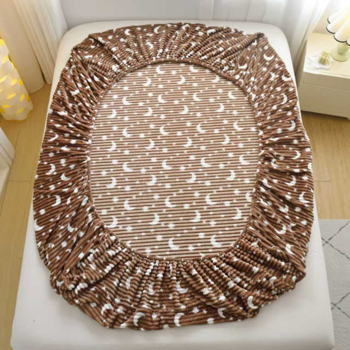 Husa Cocolino Model Gofrat Cu Stelute - Maro [10]