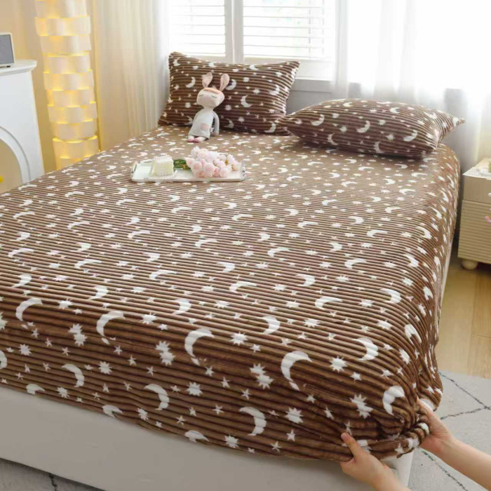 Husa Cocolino Model Gofrat Cu Stelute - Maro [9]