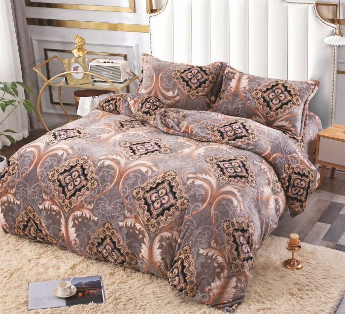Lenjerie Cocolino 4 Piese Cu Elastic - Bej Royal [1]