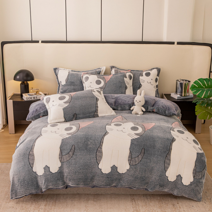 Lenjerie De Pat Cocolino 1 Persoana -  Pisicuta [4]