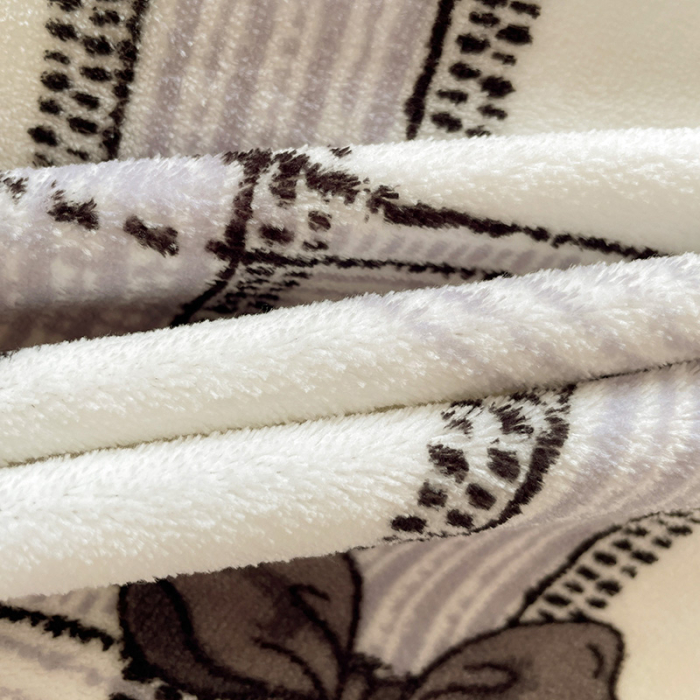 Lenjerie De Pat Cocolino 4 Piese Cu Cearceaf Pat Mare - Dungi Si Fundite [20]