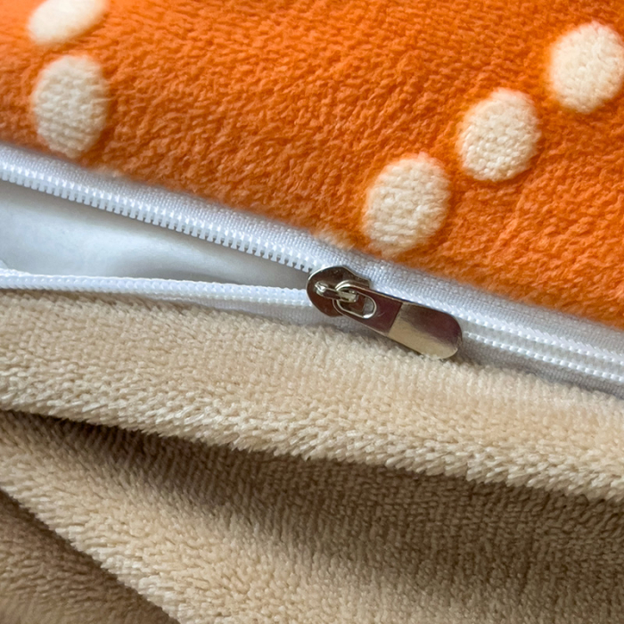 Lenjerie De Pat Cocolino 4 Piese Cu Cearceaf Pat Mare - Portocaliu Cu Trandafiri [27]