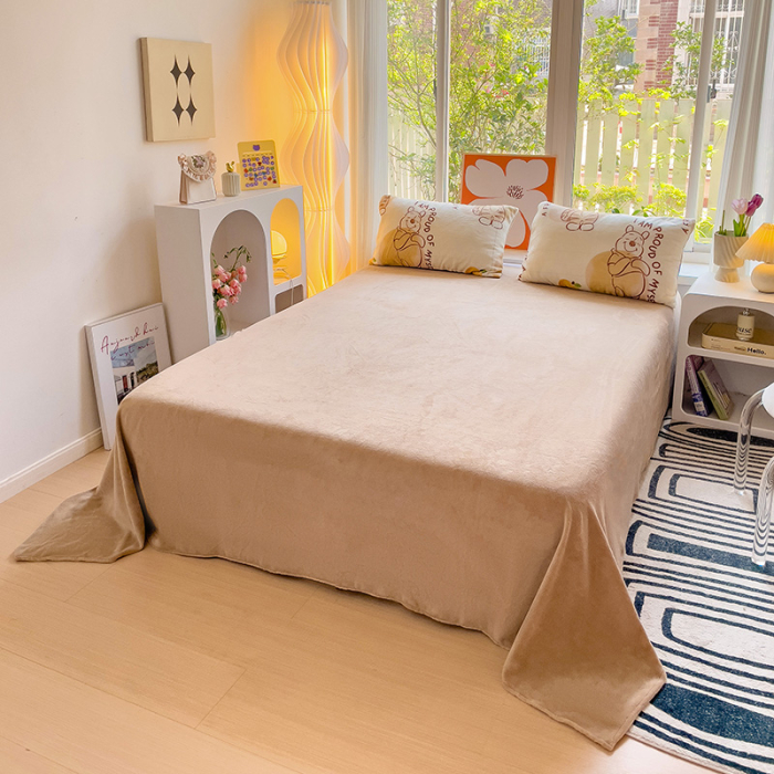 Lenjerie De Pat Cocolino 4 Piese Cu Cearceaf Pat Mare - Winnie The Pooh [3]