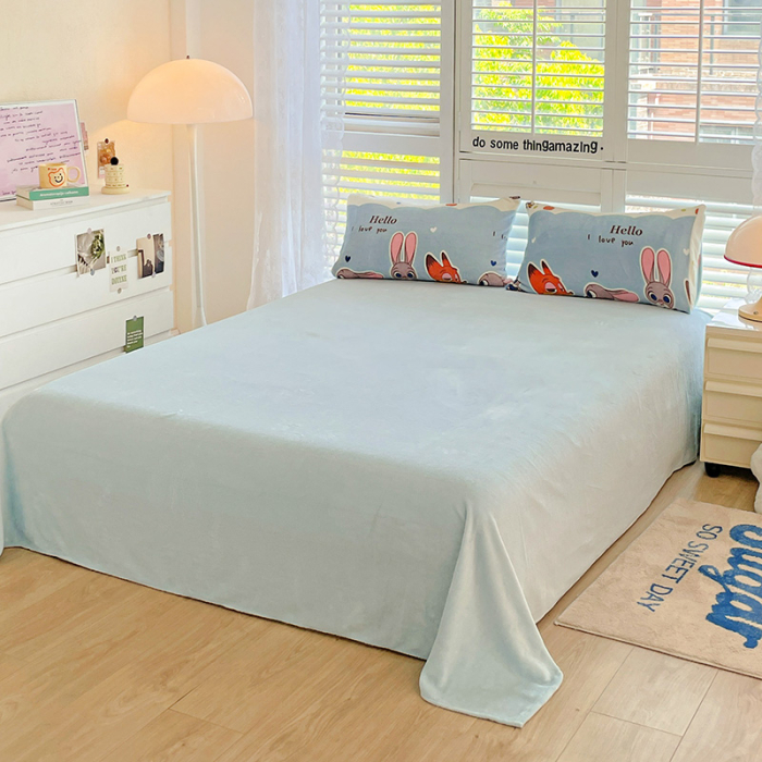 Lenjerie De Pat Cocolino 4 Piese Cu Cearceaf Pat Mare - Zootropolis [4]