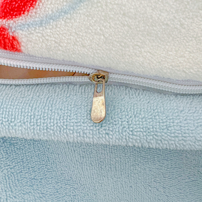 Lenjerie De Pat Cocolino 4 Piese Cu Elastic - Bleu Cu Dinozauri [17]