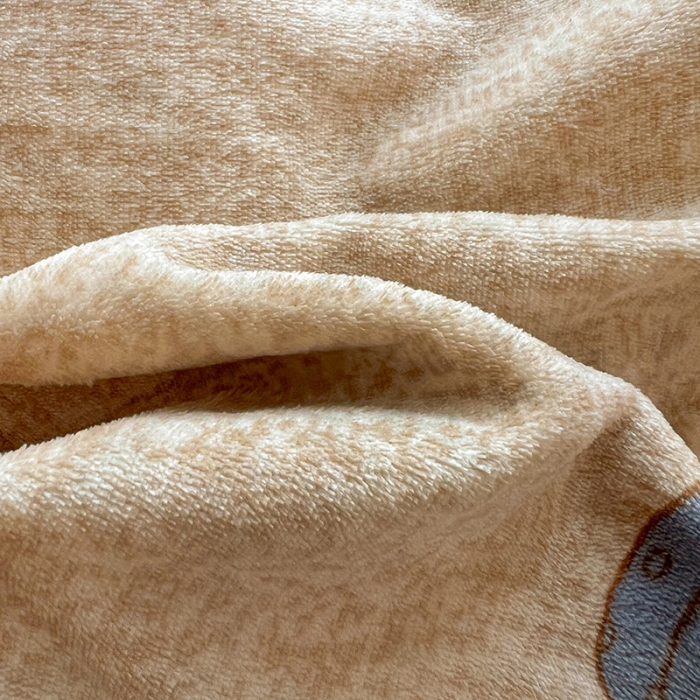 Lenjerie De Pat Cocolino 4 Piese Cu Elastic - Bej Cu Dovleci De Toamna [19]